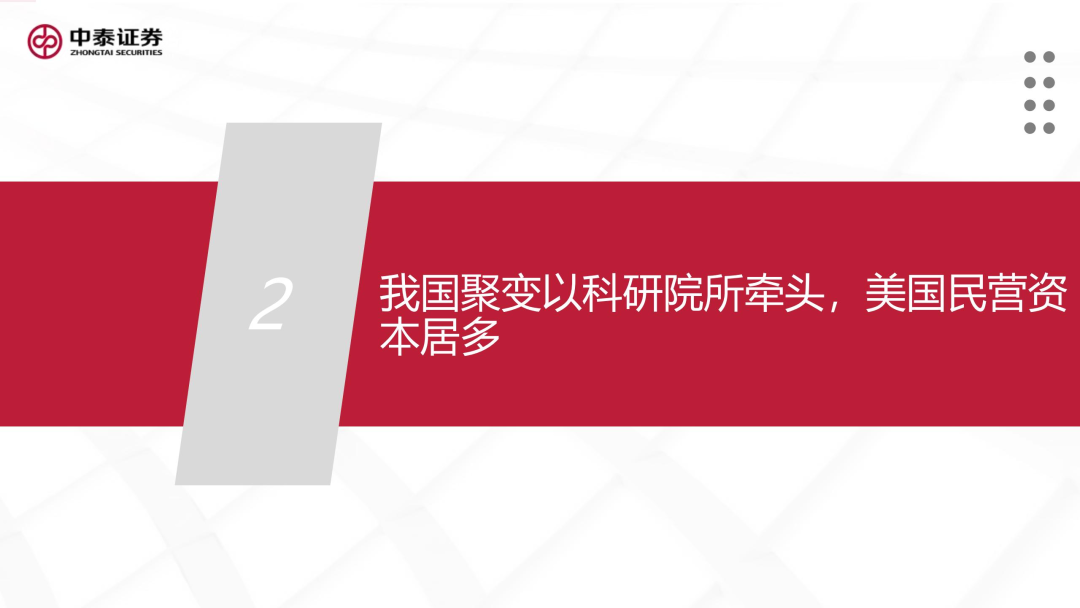 核工装备深度汇报（三）| 终极能源愈行愈近， 可控核聚变产业持续加速